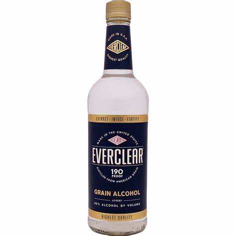 EVERCLEAR GRAIN 190 PROOF