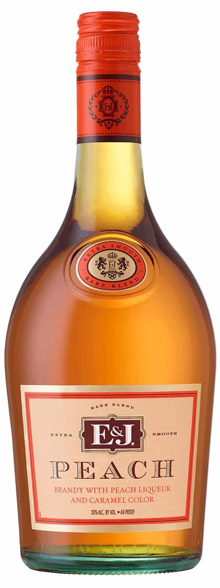 E&J PEACH BRANDY